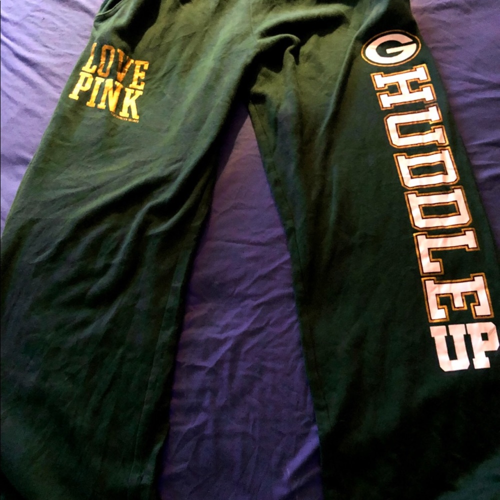 Victoria Secret Pink NFL PACKERS PRE OWNED